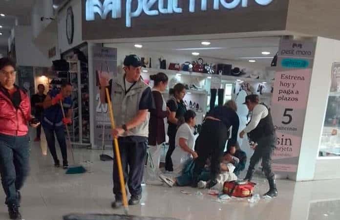 Joven herida al caer de 2º piso en El Dorado