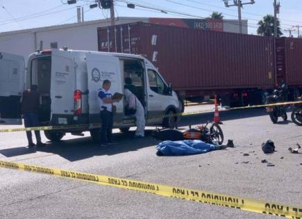 Muere joven motociclista tras chocar en la Zona Industrial