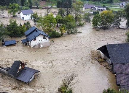 Bosnia, afectada por inundaciones