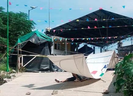 Degüellan a joven durante fiestas de San Francisco Degüellan a joven durante fiestas de San Francisco