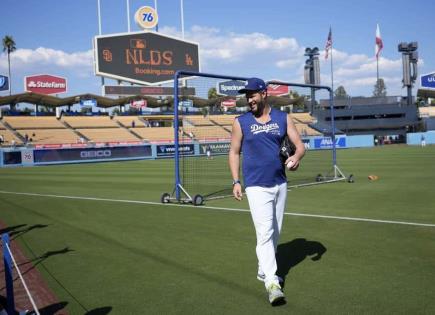 Clayton Kershaw fuera de los playoffs con Dodgers