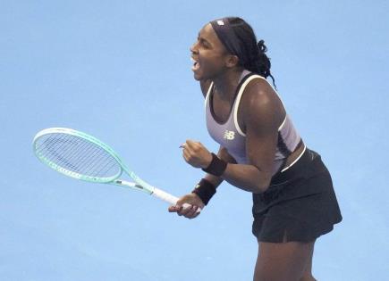 Coco Gauff remonta para avanzar a la final de Beijing