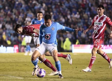 Cruz Azul arrasa con Necaxa en el Apertura 2024