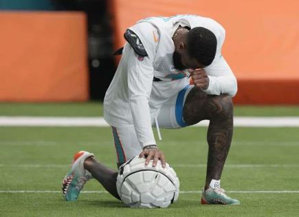 Debut de Odell Beckham Jr. con los Dolphins de Miami