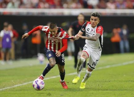 Derrota de Chivas ante Atlas en el Clásico Tapatío de la Liga MX