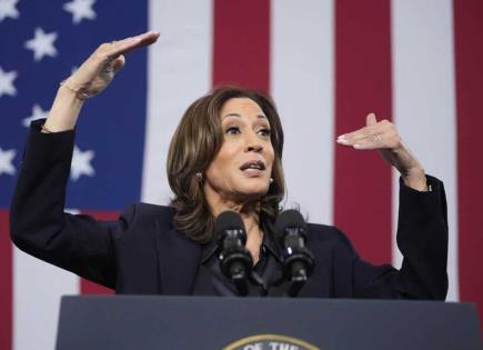 Kamala Harris y su estrategia mediática en podcast y late shows