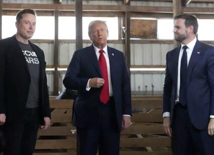 Elon Musk se une a Donald Trump en evento político