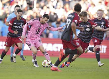 Inter Miami consigue victoria clave con Lionel Messi en Toronto