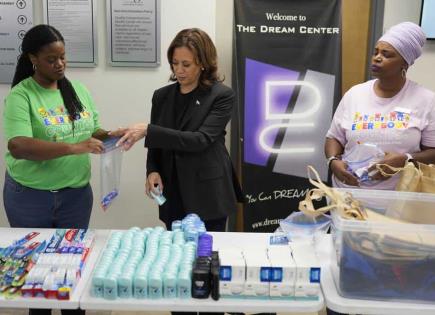 Kamala Harris y Donald Trump visitan Carolina del Norte tras Hurac&aacute;n Helene