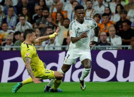 Vinícius revitaliza al Real Madrid ante Villarreal