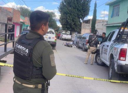 Asesinan a joven a balazos en la colonia Las Flores, Soledad