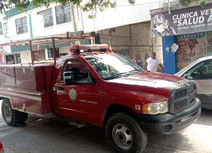 Incendio en predio de Ciudad Valles moviliza a Bomberos y Protección Civil