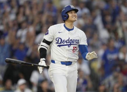 Shohei Ohtani y Dodgers triunfan en emocionante juego de playoffs