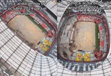 Así luce el Estadio Azteca por las remodelaciones para Mundial 2026