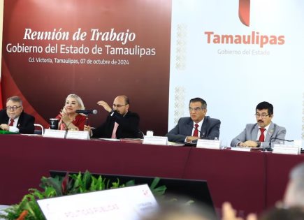 Convocatoria del Gobernador de Tamaulipas a alcaldes para el desarrollo regional