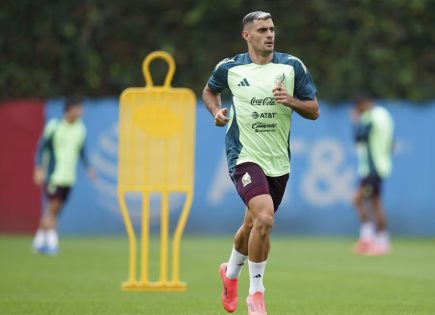 Debut de Germán Berterame con la Selección Mexicana de Javier Aguirre