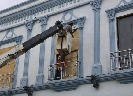 Impacto inminente de Huracán Milton en México