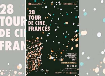 Inicia el día 10 Tour de Cine Francés