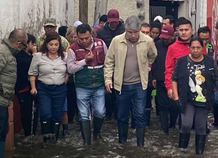 Supervisión y Apoyo por Inundaciones en Caltongo, Xochimilco