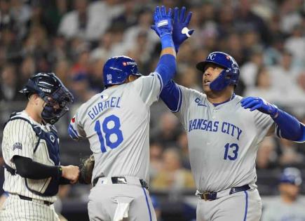 Victoria de Reales de Kansas City sobre Yankees en la Liga Americana