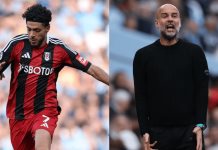 VIDEO | Pep Guardiola elogia a Raúl Jiménez tras su actuación