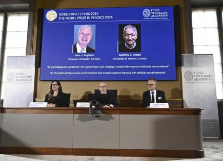 Dos pioneros de la inteligencia artificial ganan el Nobel de Física