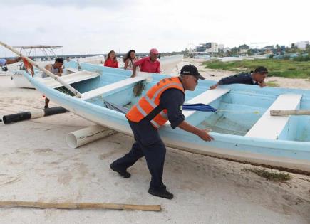 Reanudan actividades en Yucatán tras paso de Milton