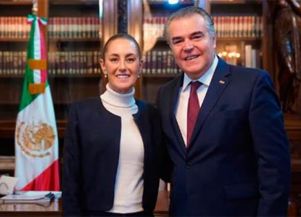 Reunión entre Claudia Sheinbaum y presidente del CCE