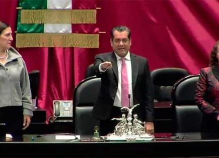 Sergio Gutiérrez Luna asume como Presidente de Diputados