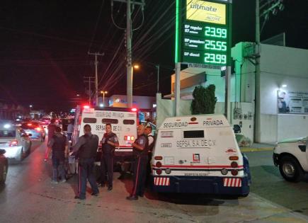 Un herido en intento de asalto a camioneta de valores