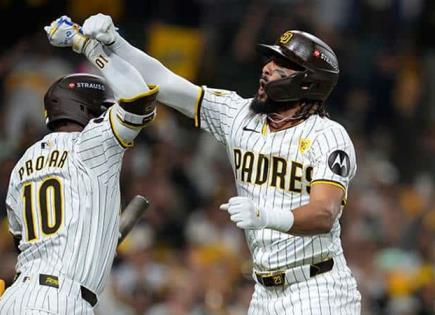 Padres muy cerca de eliminar a Dodgers