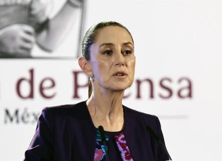 La presidenta de México analiza impulsar la tipificación del crimen de transfeminicidio