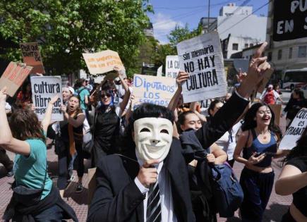 Veto del presidente argentino Milei y la crisis educativa