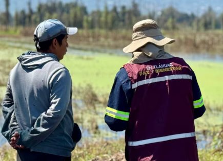 Censo de Productores Afectados por las Lluvias en Tláhuac
