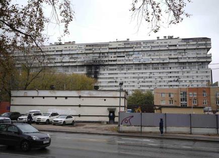 Dos muertos en incendio en uno de los edificios más notables de la capital rusa