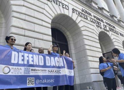 Lucha por protección de inmigrantes en tribunal federal