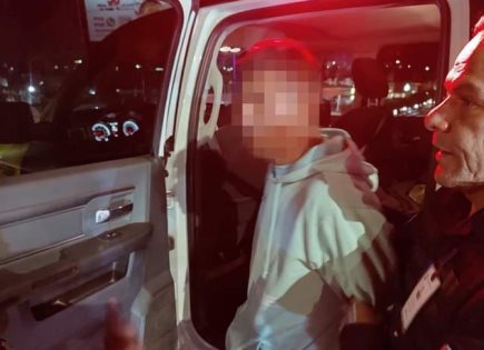 Policía Vial evita intento de suicidio