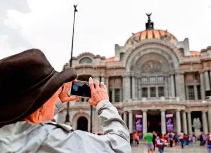 Retroceso del turismo aéreo en México durante agosto