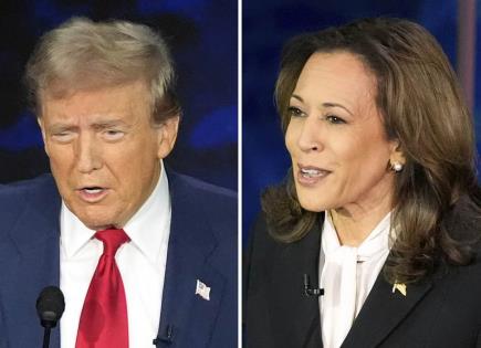 Trump y Harris en Plena Campaña Presidencial