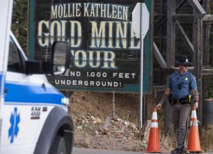 Accidente en Elevador de Mina de Oro en Colorado