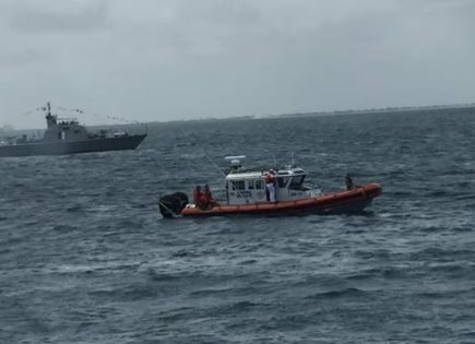 Búsqueda intensa en Río Lagartos tras desaparición de pescadores