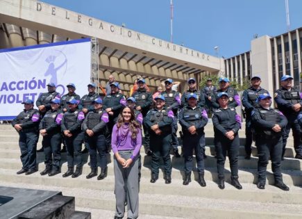 Instalación del Gabinete Violeta en Cuauhtémoc