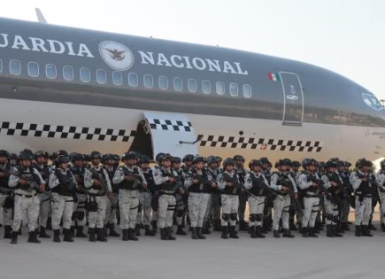 Refuerzo de seguridad en Sinaloa con la Guardia Nacional