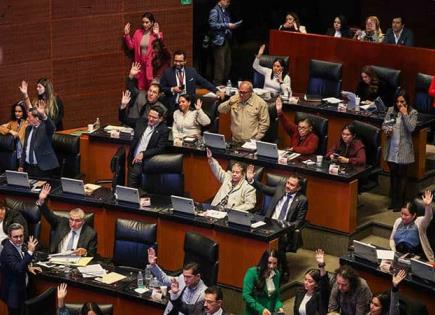 Senado avala reformas de ClaudiaSheinbaum