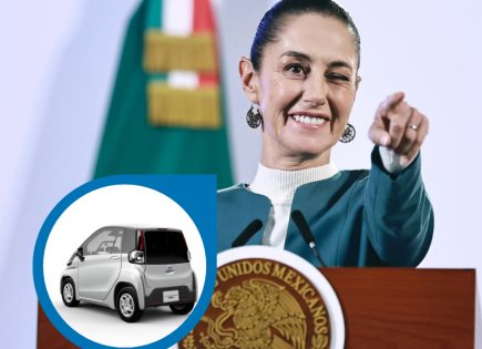 Sheinbaum apuesta por auto eléctrico accesible para México