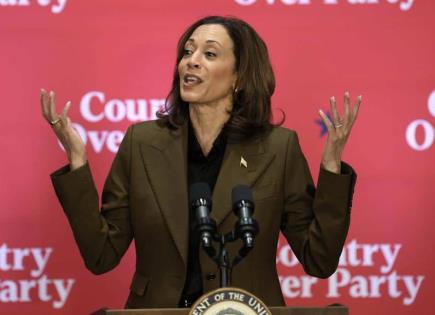 Debate sobre la candidatura de Kamala Harris