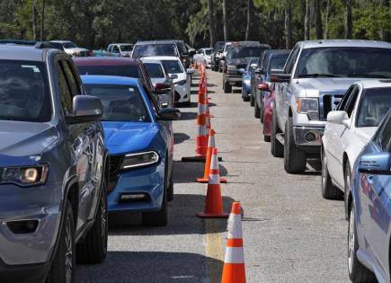 Escasez de gasolina en Florida tras el paso de huracán Milton