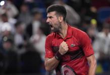 Final entre Novak Djokovic y Jannik Sinner en Shanghai