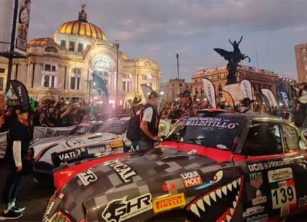 Locura en la llegada de la Carrera Panamericana a la CDMX