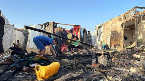 Fotogalería | Israel bombardea hospital en Gaza: cuatro muertos y más de 40 heridos